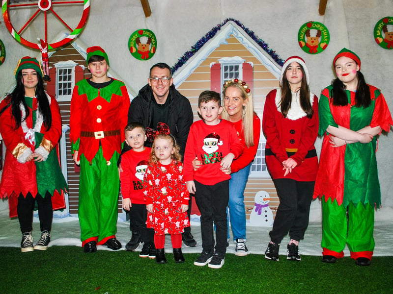 'Twas the week before Christmas' in Studio 2 in Derry with the Grinch, Santa, Mrs Claus, Cindy Lou Who, the elves and a Christmas Fairy.