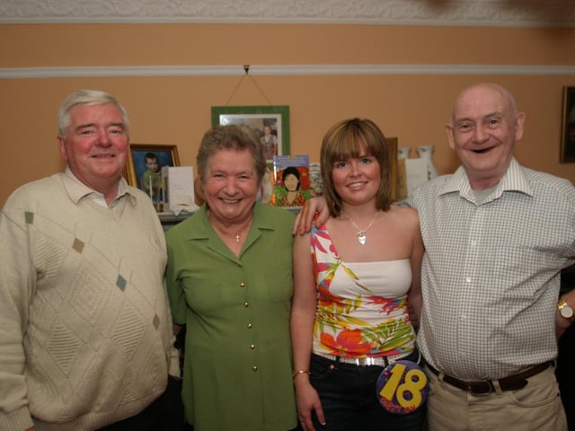Parties and celebrations in Derry back in July 2004. Leanne McGinley