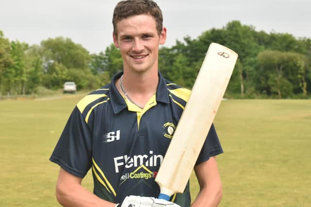 Jack Macbeth scored 162 not out as St Johnston beat Letterkenny in the Sam Jeffrey Shield. It was the highest individual senior score made at the Boathole.