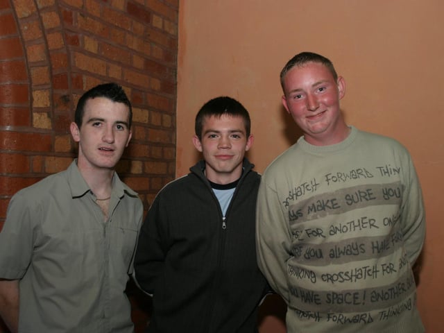 Party celebrations back in June 2004.