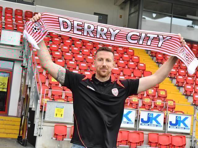 Derry City defender Shane McEleney turns 33 today.