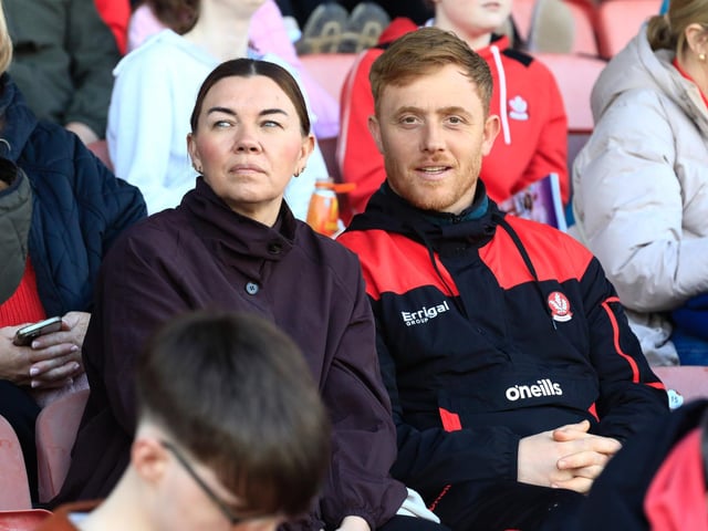 At the Ulster GAA Football Championship tie between Derry & Antrim in Celtic Park. (Photo - Tom Heaney, nwpresspics)