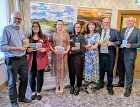 Niall McCaughan (GVI), Amy Fatherston (GVI), Sarah Nolan (Donegal Tourism), Barbora Horakova (GVI), Monica Roddy (GVI), Anthony Doogan (GVI) and David Leonard (Failte Ireland).