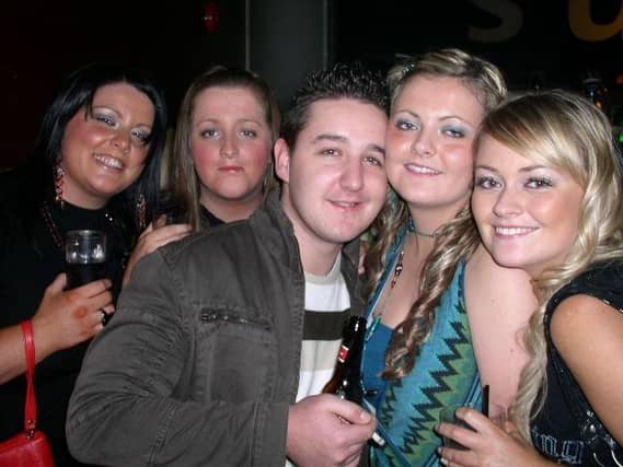 Out and About in Derry bars in January 2006. Sugar Nightclub.