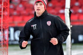 Striker Colm Whelan may make his Derry City debut later this month.