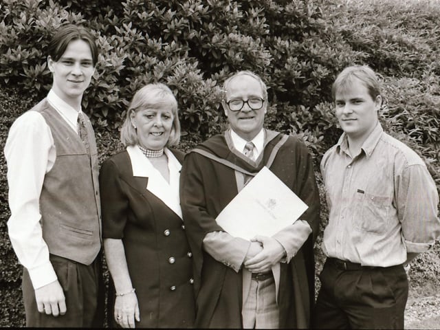Graduates from Derry’s Magee, back in July 1995.