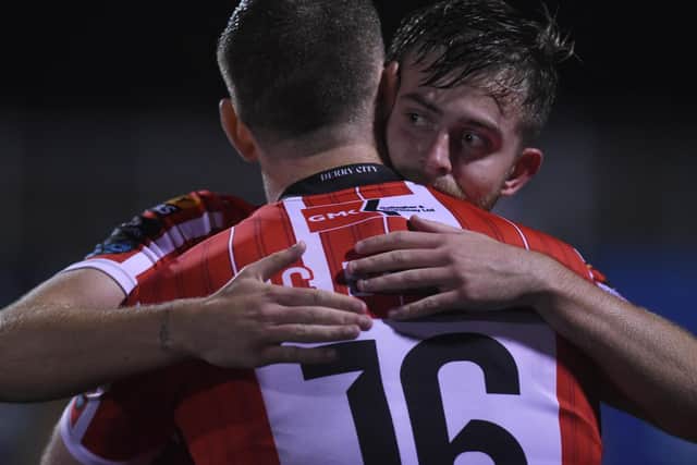 Derry City's Will Patching was in inspired form at UCD