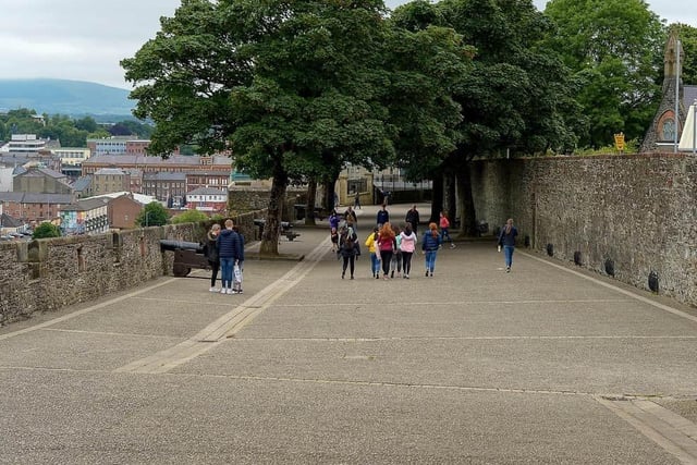 Walk The Walls: Derry's walls frame the city centre and were erected in the early 1600s during the Plantation of Ulster. Make sure and visit the Tower Museum and the free Plantation museum in the Guildhall, both beside the walls, which provide historical context.