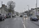 Dungiven's Main Street. DER0518GS043