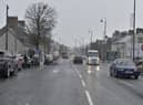 Dungiven's Main Street. DER0518GS043