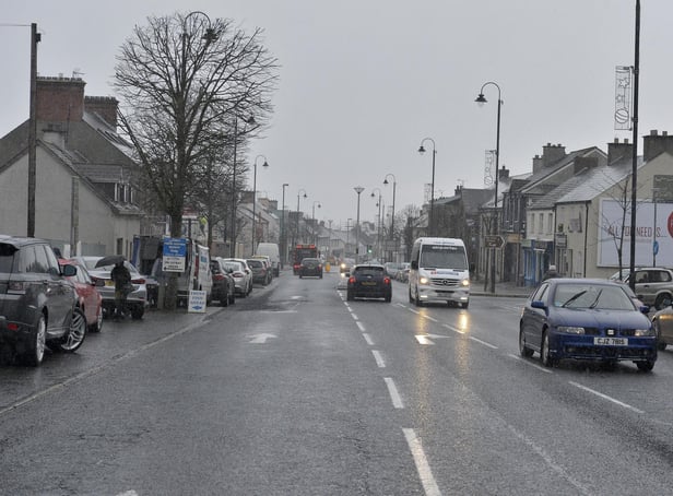 Dungiven's Main Street. DER0518GS043