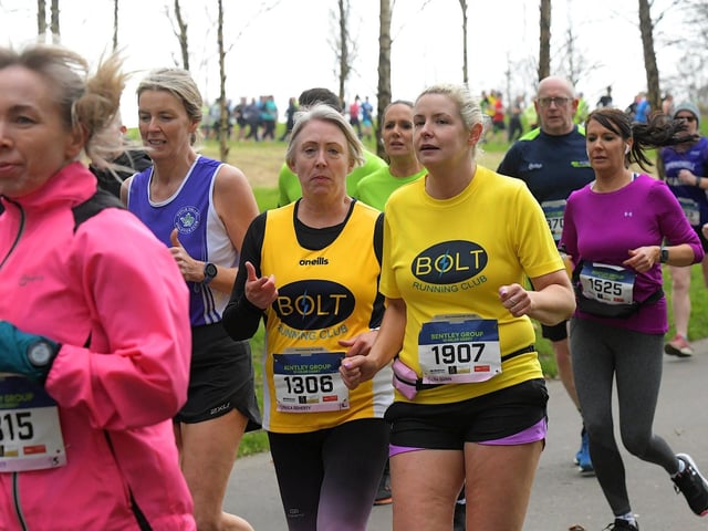 Bolt Running Club competitors. Photo: George Sweeney