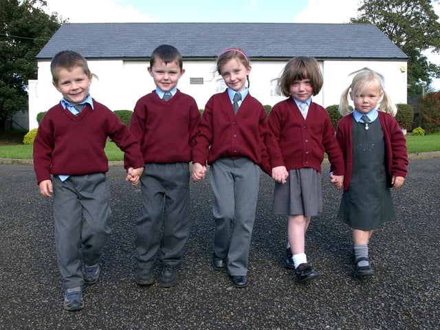 20 years on: Young people across Derry and Donegal starting school in September 2003