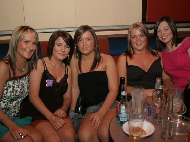 Aisling and Deidre out celebrating their 21st birthday together.