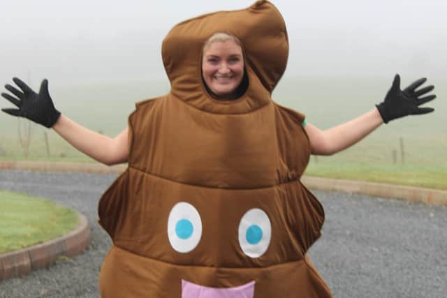 Joanne Buchanan gearing up to run her 50th Parkrun as a poo to raise money and awareness for bowel cancer
