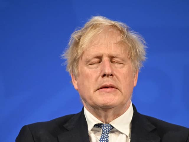 Former Prime Minister Boris Johnson 