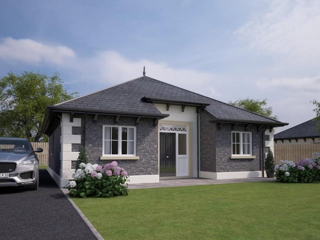 The Breakwater, one of the new units at Merchant's View, is a two-detached bungalow. All of these units have sold out.