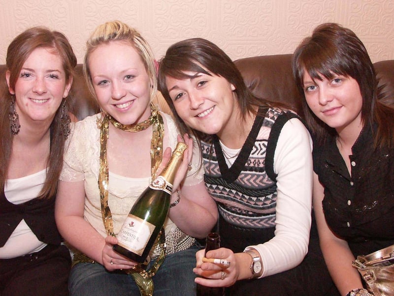 L/R:- Siuinin McBride, Laura Collins, Joanne Boyle and Megan Crockett. : .