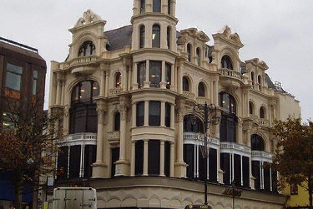 The former Austins Department store at the Diamond. 