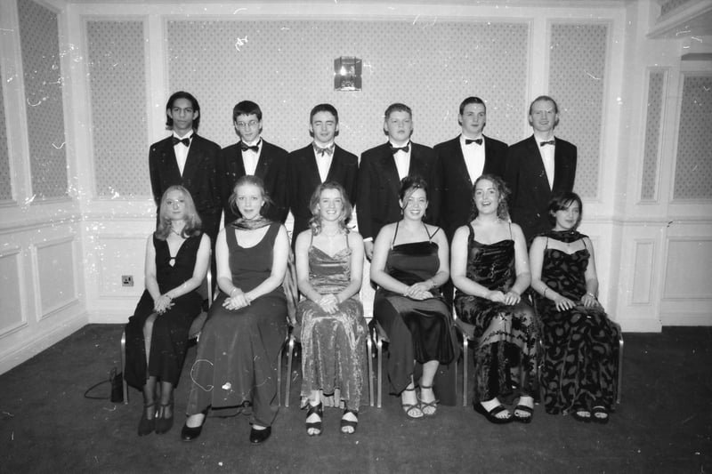 Guests at the Foyle College formal at the White Horse Hotel in January 1998.