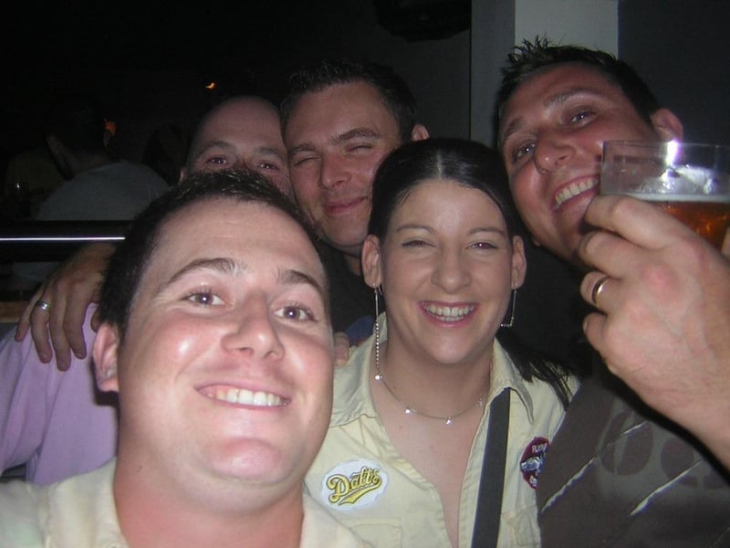 A night out in Derry bars in October 2005