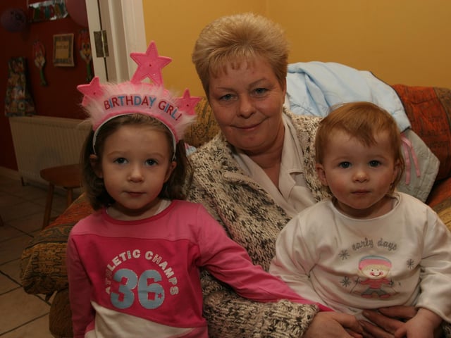 Courtney Wade's fourth birthday party back in 2005.