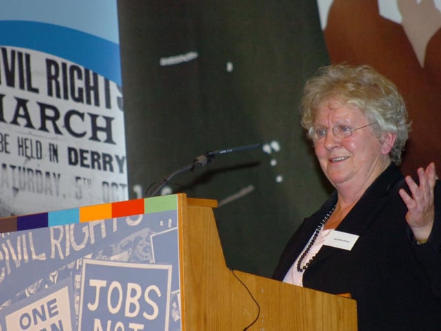 Nell McCafferty is a journalist, playwright, civil rights campaigner and feminist.