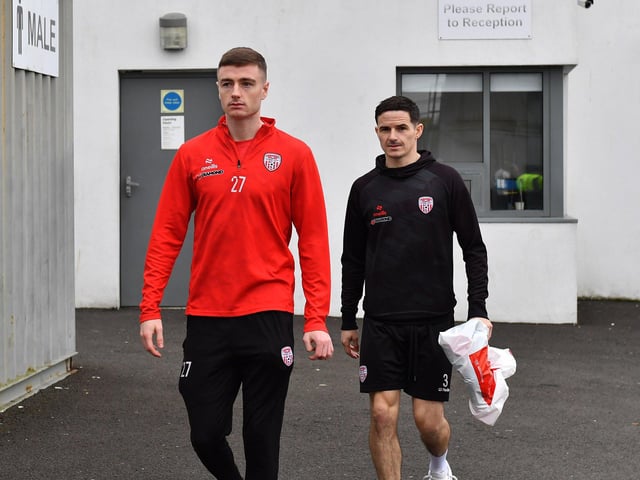 Daniel Kelly and Ciaran Coll.  Photograph: George Sweeney