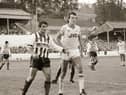 Noel King marks David O'Leary.