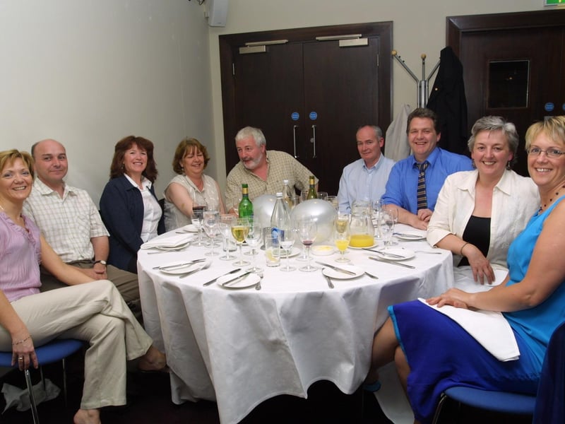 Pictures of birthdays, fundraisers and pub outings in July 2003