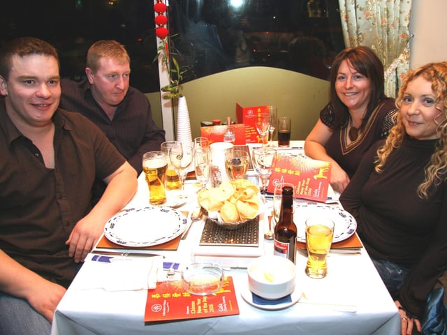 Cormac McAteer, Seamus Ferguson, Bernie Ferguson, Pamela McCloskey 0016JML