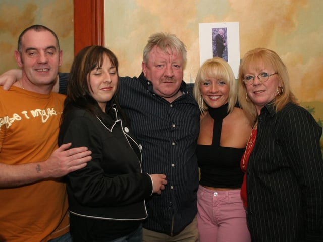 Party celebrations back in April 2004.