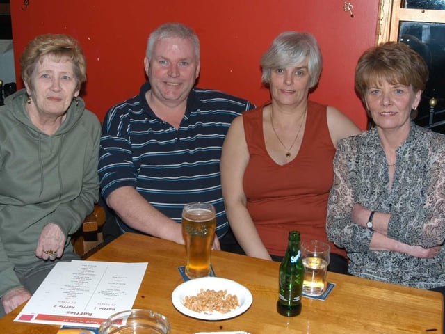 Parties and celebrations April 2006: Charity Night at the Bogside Inn.