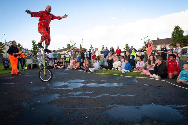 Féile 2023 will have loads of events for children & young people with summer schemes, family fun days, bus trips, and The Big Family Night Out which will bring some of the country’s finest magicians, musicians, acrobats and comedy acts to parks and green spaces across the neighbourhood.