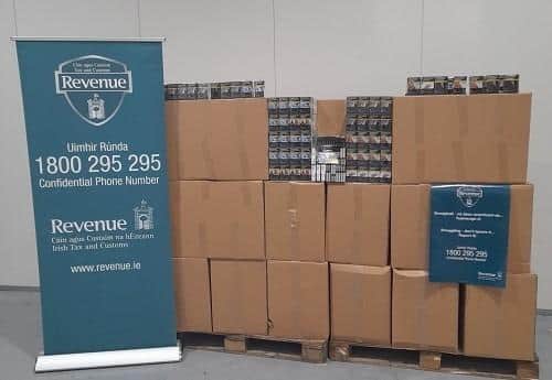 The Donegal tobacco and cigarettes seizure.