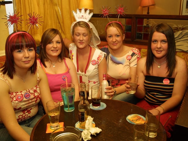 Aisling McElwee, Bronagh Coyle. Joanne McElwee, Sinead McElwee and Michelle Bar