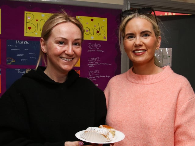 Dearbhla and Erin. (Photo - Deirdre Heaney, nwpresspics)