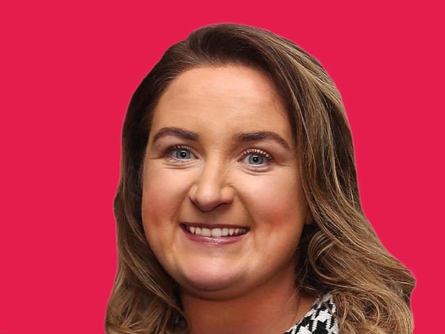 SDLP candidate Catherine McDaid, from the Steelstown area, is contesting a local government election for the first time. The outgoing Deputy Mayor Angela Dobbins, who recently announced her retirement from front-line politics, is acting as her election agent. In May 2019, the SDLP's three candidates in the Ballyarnett District Electoral Area (DEA) received 3,797 first preference votes (39.66%), the equivalent of 2.8 quotas, prior to transfers.