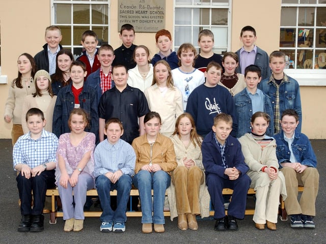 It's Confirmation time for these students at Sacred Heart School.