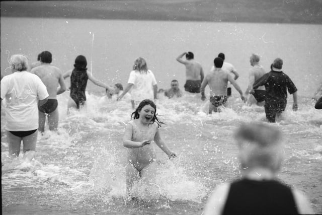 Lisfannon Christmas swim 1997