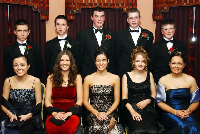 Front, from left, are Janine Joyce, Rosaleen McLaughlin, Francina Baldrick, Caroline Doherty and Christina McConologue. Back, from left, are Mark McGeehan, Gary McGeehan, Paul Crawford, Shaun Sharkey and James Molloy. (1401C01)