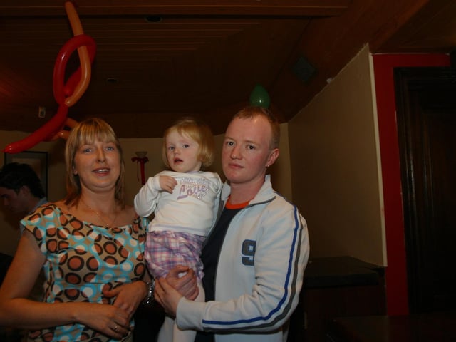 Party celebrations back in 2004: Ellen Dillon.