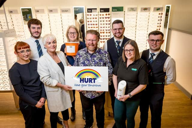Specsavers have embarked on a new charity partnership with HURT (Have your Tomorrows).