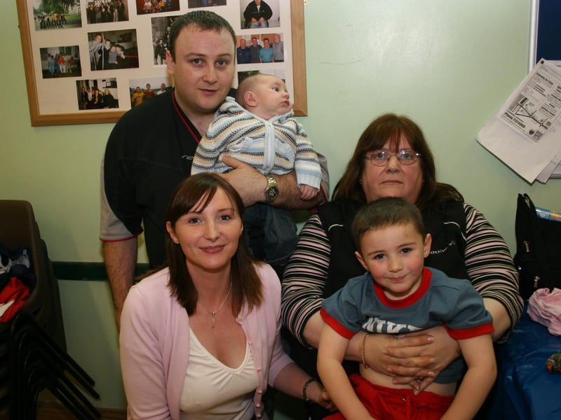 Parties and celebrations in Derry in April 2005.