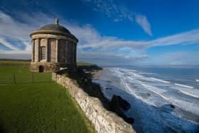 The accident occurred near Mussenden Temple.