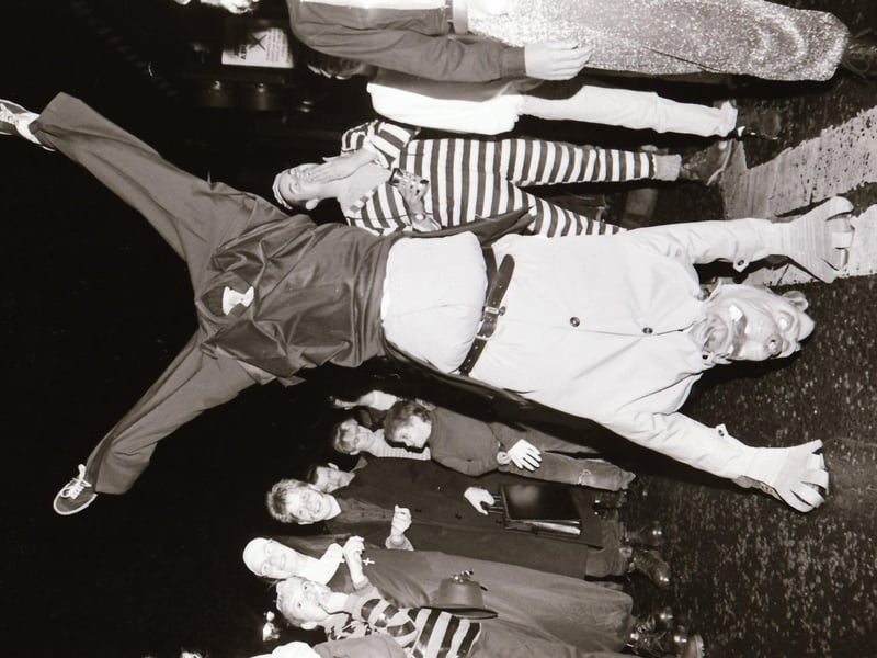 Derry folks dressed up for Halloween night, back in October 1994.