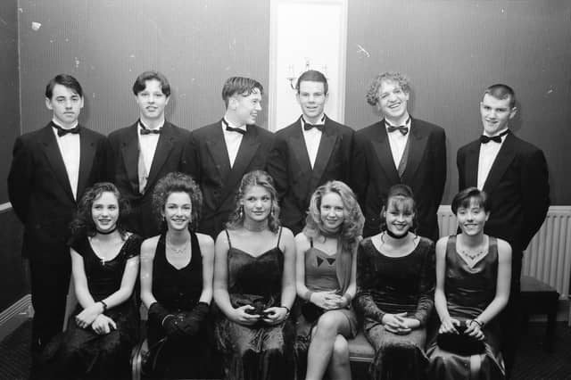 The Clondermot High School formal in February 1994