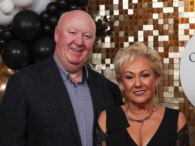 Encore Contemporary Choir 15th Anniversary dinner held in The Ebrington Hotel.
Donal and Eileen Ennis.
Mandatory Credit Lorcan Doherty