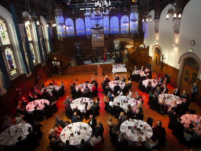 Councillor Sandra Duffy hosted the annual Mayor's Ball in the Guildhall on Friday in aid of the Mayor's chosen charity, First Housing Aid and Support Services.