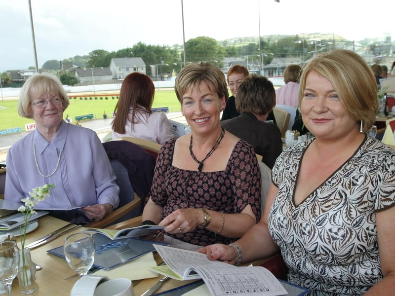 Parties and nights out in July 2004. Lifford Races
